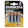 Duracell AA Rechargeable Battery Accu NiMH 2450 mAh Ref 15036491 [Pack