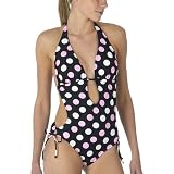 Xhilaration Pajama Party Monokini - Black/ Pink