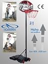 HUDORA Basketballkorb Set Korb Basketball All Stars NEU