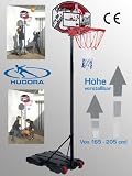 HUDORA Basketballkorb Set Korb Basketball, All Star