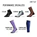 Graduated Calf Compression Sleeves by Thirty48 | 15-20 OR 20-30 mmHg | Maximize Fast Recovery by Increasing Oxygen to Muscles
