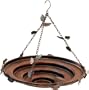 Nature's Foundry, ZBB-0102, Hanging Bird Bath, Large