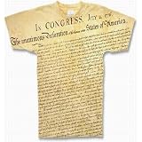 Tie Dye Mania Declaration of Independence Adult Tie-Dye Short Sleeve T