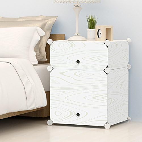 Table/Night Stand By COSYHOME, Storage Shelf with Doors for bedroom