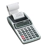 Casio HR-8TM Handheld Calculator, 12-Digit LCD, One-Color Printing, Black