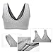 Nursing Bras,Sunzel 3PACK Womens Cotton Sleep Bras For Breastfeeding and Maternity (L, Black/Light Gray/Dark Gray)