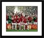 Wayne Rooney Manchester United Framed 8x10 Photograph UEFA Champions League with Trophy