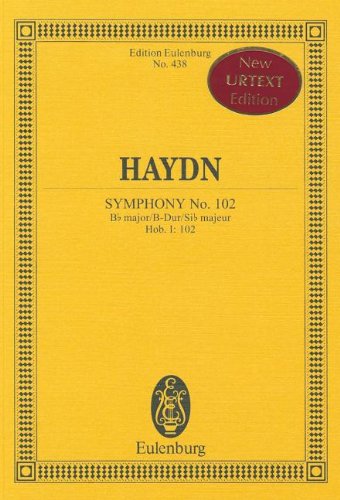 symphony no102 in b flat major score