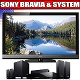Sony KDL55HX800 55 inch Full HD 240Hz LED HDTV + Sony BDV-E570 Blu-ray Disc Player Home Entertainment System, Black