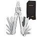 Leatherman L831148 Super Tool 300 Edelstahl, inklusive Nylonholster schwarz, austauschbare Drahtschneider