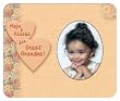 Hugs & Kisses for Great Grandma - Photo Magnet Frame