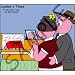 Londons Times Funny Animals Cartoons - Pig Funeral - SPAM - Coffee Gift Baskets - Coffee Gift Basket