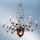 69619 - Nine-Arm Acorn Chandelier