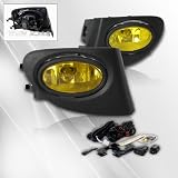 03-05 Honda Civic SI 3DR OEM Style Yellow Fog lights by DSA