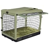 Pet Gear The Other Door Steel Crate with Fleece Pad for Cats and Dogs Up to 70-Pound - Sage