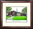 University of Connecticut Alumnus Alumnus 14x18 Mahogany Framed Collegiate Lithograph