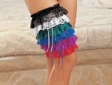 Satin and lace leg garter