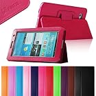 Fintie (Magenta) Slim Fit Folio Case Cover for Samsung Galaxy Tab 7.0 Plus / Samsung Galaxy Tab 2 7.0 Tablet-Multiple Color Options