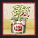Kitchen Herbs Wall Art - Oregano (11x11")