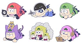 おそ松さん 忍者松 寝そべりトレーディングラバーストラップ BOX