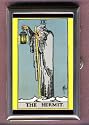 THE HERMIT TAROT CARD, COIN GUITAR PICK PILL BOX