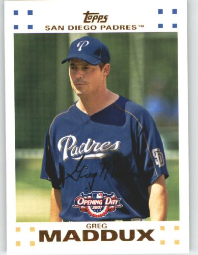 2007 Topps Opening Day #95 Greg Maddux - San Diego Padres (Baseball Cards)