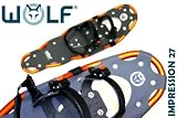 WOLF Schneeschuhe IMPRESSION 27, 21x69cm, bis 90kg, BEFRISTETE SONDERAKTION!