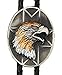 Western Express Tricolored Eagle Head Bolo Tie, Tricolored, O/S
