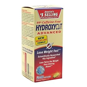 Hydroxycut Caffeine Free, 72 Rapid Release Caplets, 6 ounces Bottle