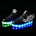 Luckfugui Toddler Little/Big Kid Boy Girl USB Flashing LED Light Shoes Sneaker