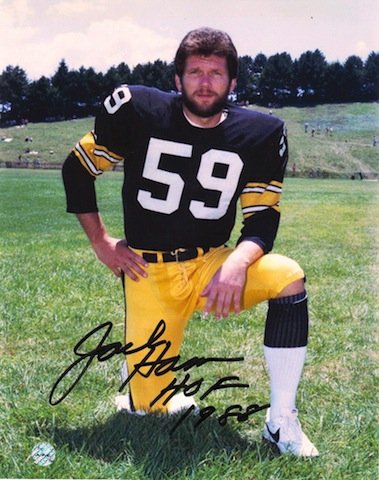 Jack Ham Signed Steelers 8x10 Photo - HOF 1988
