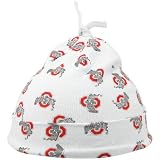 Twins Enterprise Ohio State Buckeyes White Newborn Knot Cap