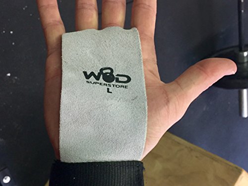 WOD SuperStore Leather Hand Grips (Medium-Fits 4