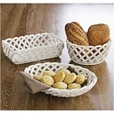  : Stoneware Bread Baskets