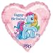 My Little Pony Happy birthday party balloon 18 inch mylar