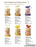 Kim’s Magic Pop Combo Pack C 12-pack: Freshly Popped Rice Cakes, Healthy Grain Snack, 0 Weight Watchers Point, Free Shipping