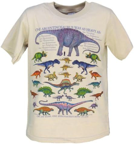 Liberty Graphics Big Boys' One Dinosaur Is... T-Shirt Large Stone