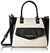 Nine West Natural Talent Satchel Bag, Milk/Black, One Size