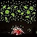 260 PCS Glow in The Dark Stars, Glowing Stars for Ceiling, Star Wall Decals Solar System Space Galaxy Planets Wall Stickers for Kids, Girls Boys Room Decorations for Bedroom