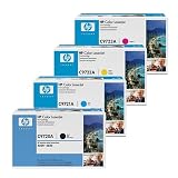 Genuine HP 4-PACK C9720A, C9721A, C9722A, C9723A For HP Color Laser 4600 4650 Series In Retail Boxes