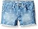 Kensie Girls' Discharge Print Denim Short