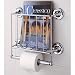 Wall-Mount Magazine Rack - Chrome