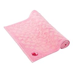 2010秋冬最新型 Pippiyoga 今治産 タオルヨガマット・ラグ Flower(ピンク)