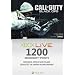 Xbox 360 - Live Points Card 1200 - im Design von Call of Duty: Black Ops