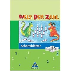 Welt der Zahl - Ausgabe 2003-2005 für Grundschulen: Welt der Zahl 2. Arbeitsblätter mit CD-ROM. Für Hessen, Rheinland-Pfalz, Saarland. (Lernmaterialien) (Broschiert)