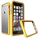 Rhino Shield Crash Guard Slim Impact Bumper for iPhone 6/6s - Yellow (includes Rear Scratch Protection Shield)