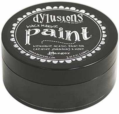 Ranger Industries RGRDYP.45946 Dylusions Paint 2 oz. Black Marble by Ranger Industries