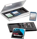 DURABLE - Memory Card Box, aluminium mat, pour le rangement des cartes mémoires
