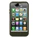 Otterbox Defender Series Hybrid Case & Holster for iPhone 4 & 4S - Retail Packaging - Gunmetal Grey/Envy Green