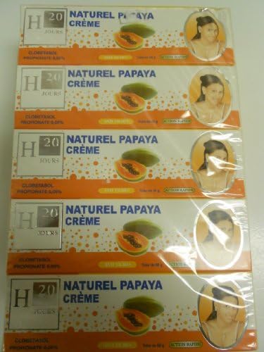 Natural Papaya Cream Pack of 10